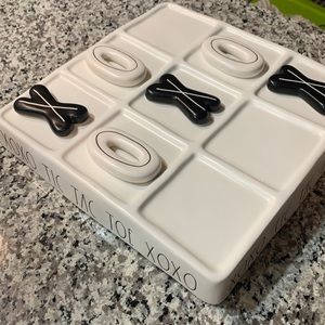 Rae Dunn Tic Tac Toe Set